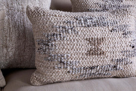 Tendai Cotton & Wool Cushion Cover - Natural