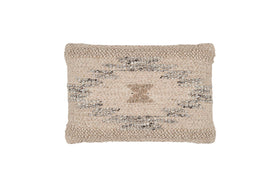 Tendai Cotton & Wool Cushion Cover - Natural
