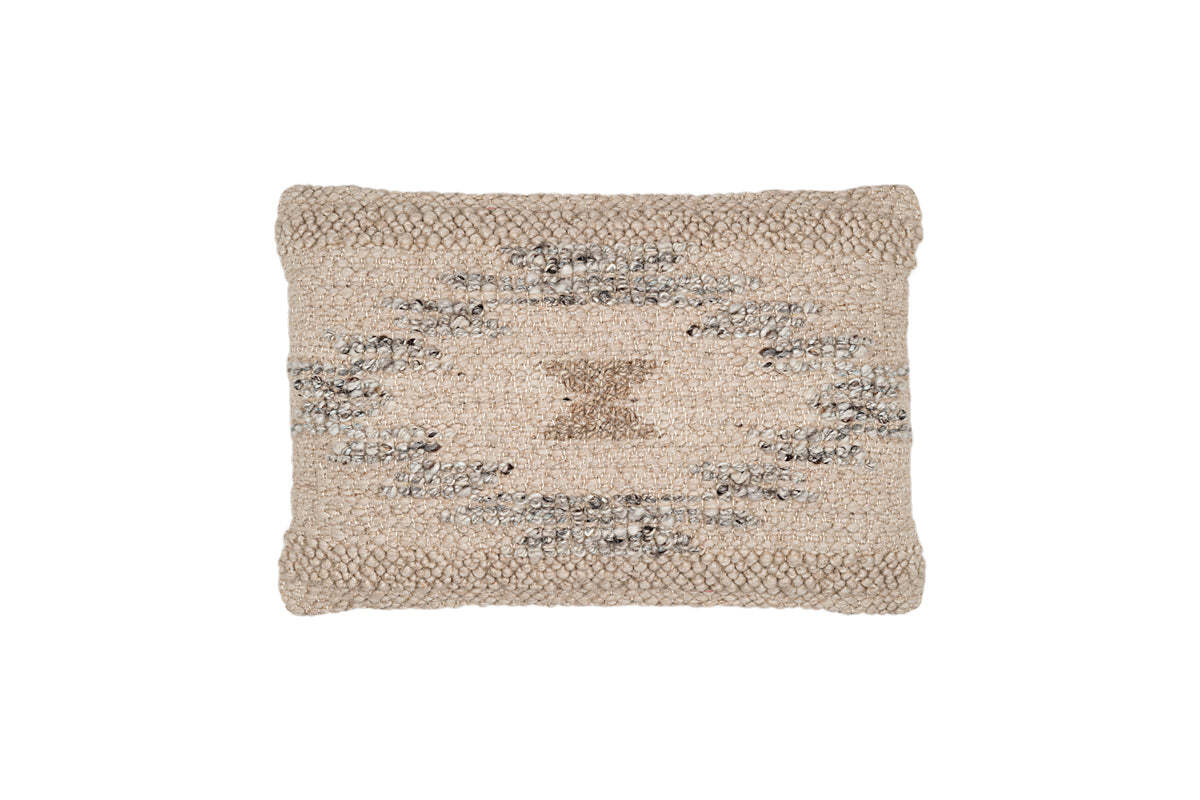 Tendai Cotton & Wool Cushion Cover - Natural