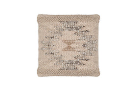 Tendai Cotton & Wool Cushion Cover - Natural