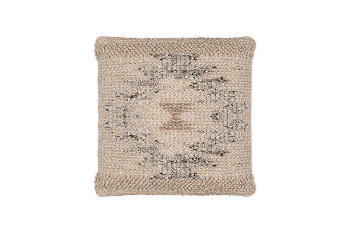 Tendai Cotton & Wool Cushion Cover - Natural