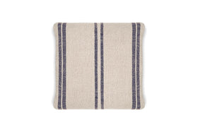 Tendali Linen Stripe Cushion Cover - Navy
