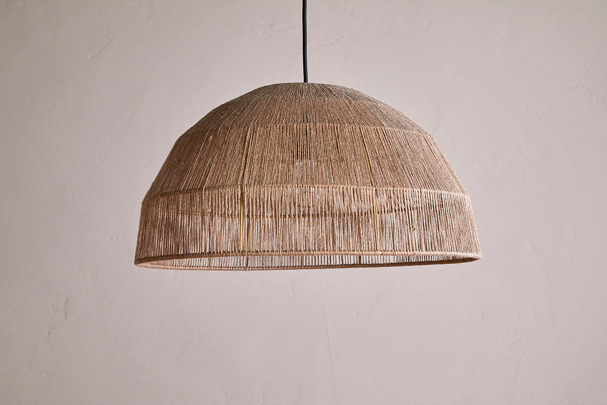 Tivi Natural Jute Lampshade - Natural