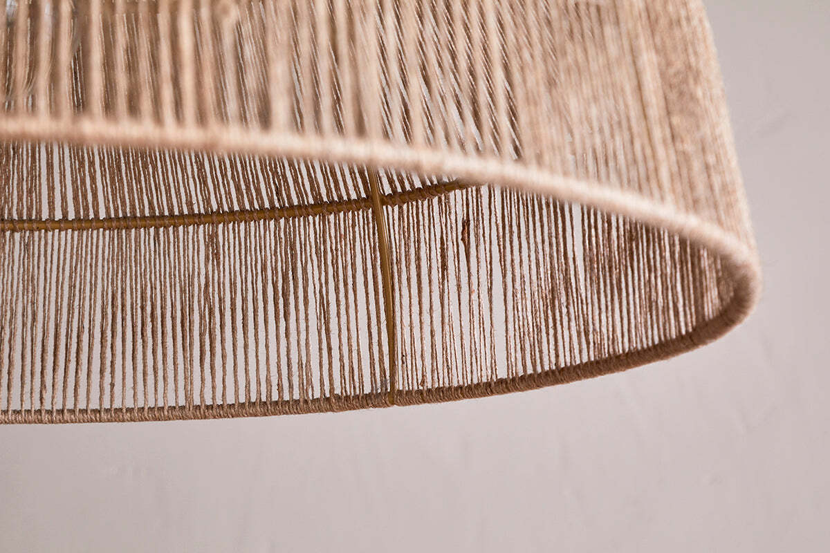 Tivi Natural Jute Lampshade - Natural