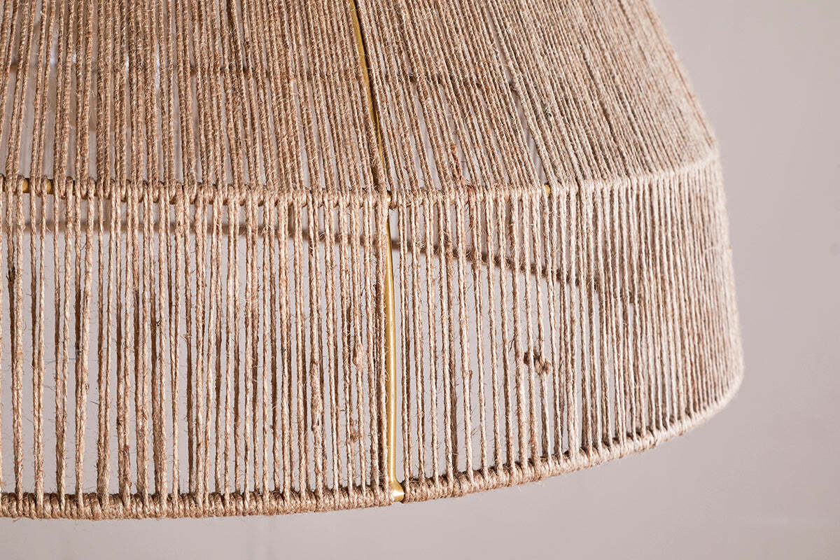 Tivi Natural Jute Lampshade - Natural