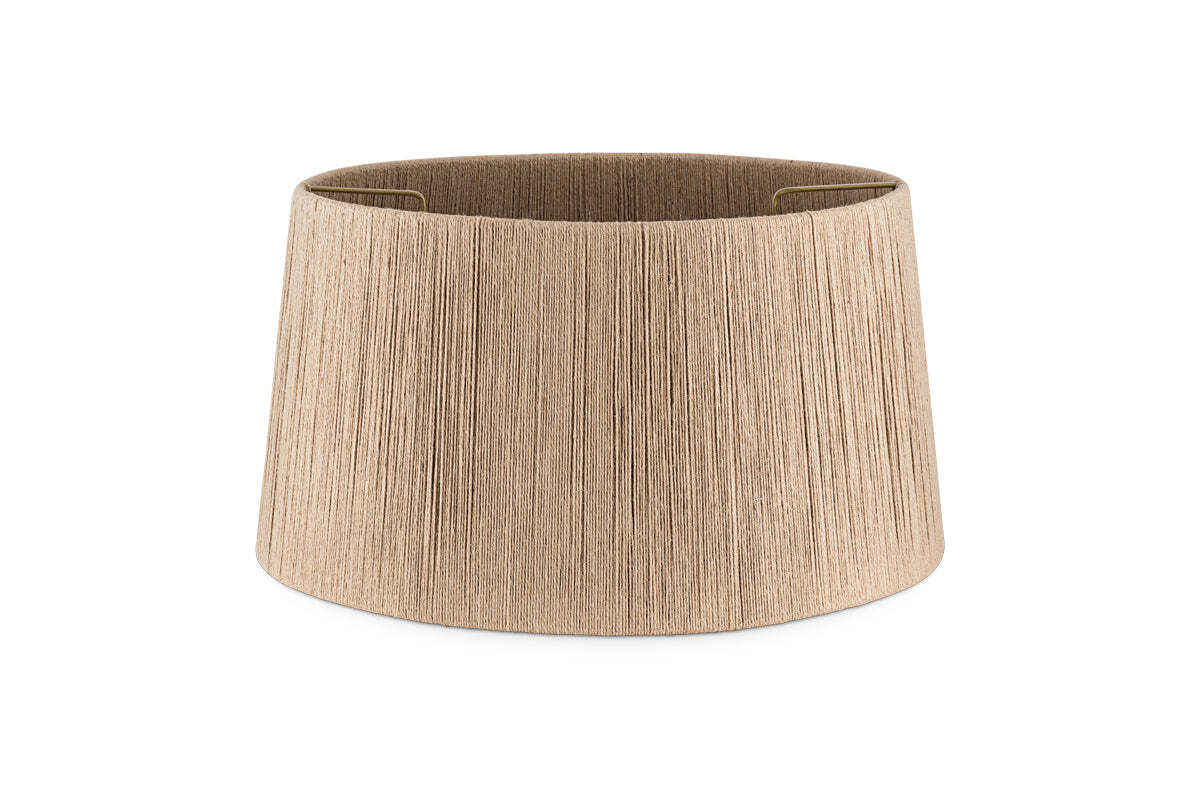 Tiwa Woven Jute Lampshade - Natural