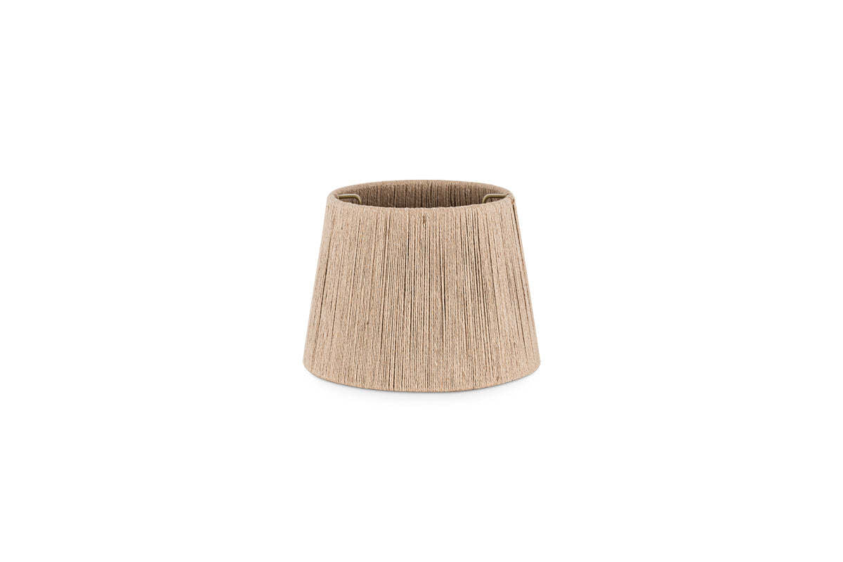 Tiwa Woven Jute Lampshade - Natural