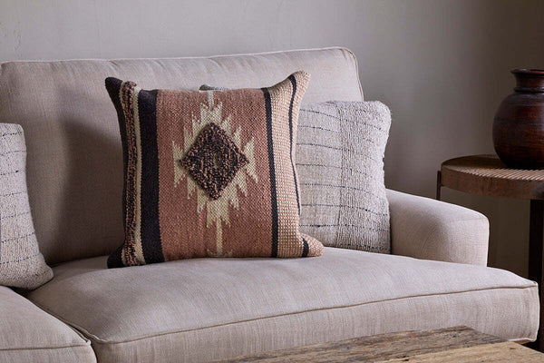 Tussi Mara Cushion Cover - Dusty Pink
