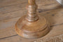 Usha Classic Wooden Floor Lamp - Natural