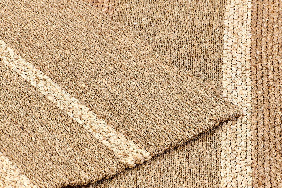 Udaipur Seagrass, Water Hyacinth And Corn Husk Leaf Rug