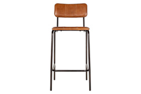 Ukari Counter Chair - Aged Tan