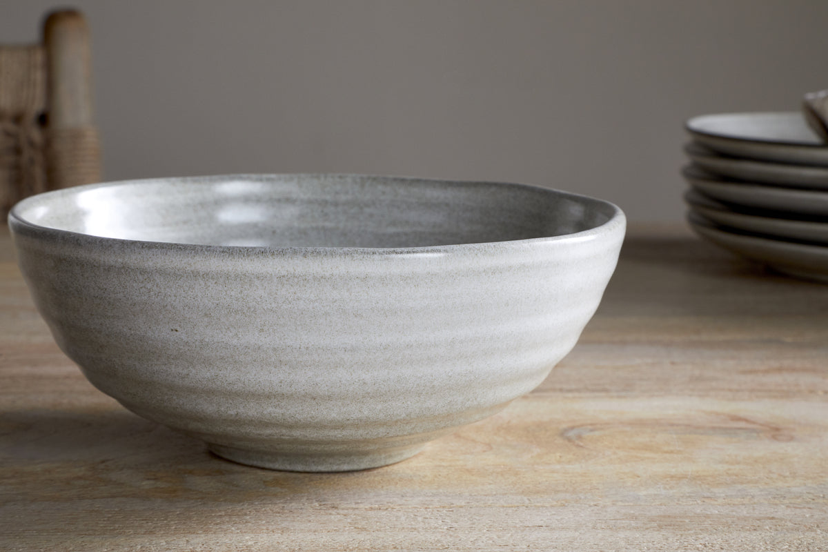 Valinha Earthenware Cereal Bowl - Grey