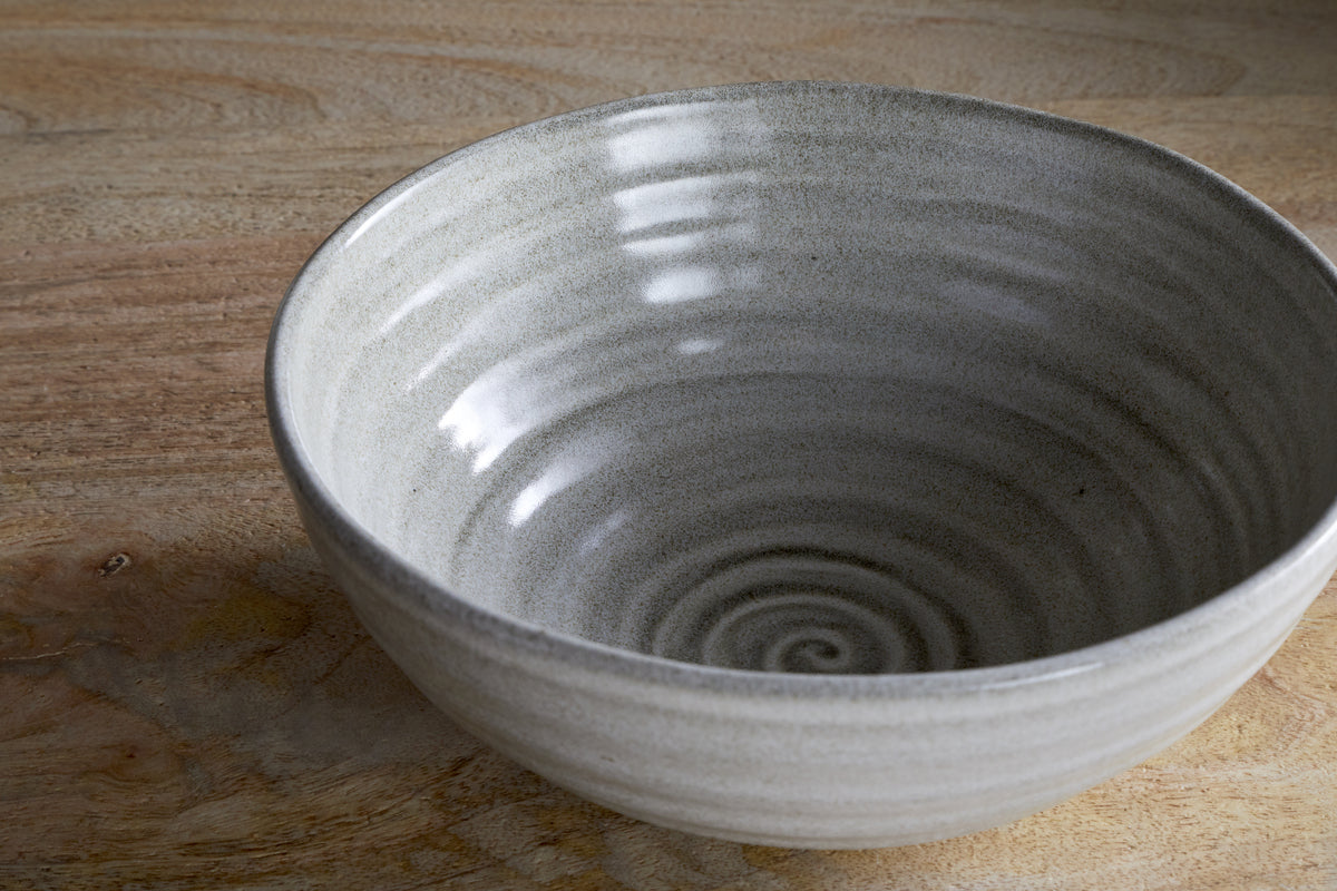 Valinha Earthenware Cereal Bowl - Grey