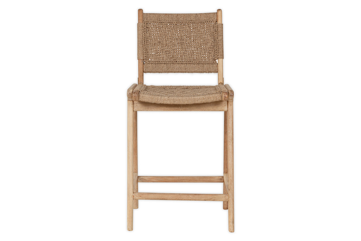 Vinay Woven Counter Chair - Natural-Trade nkuku