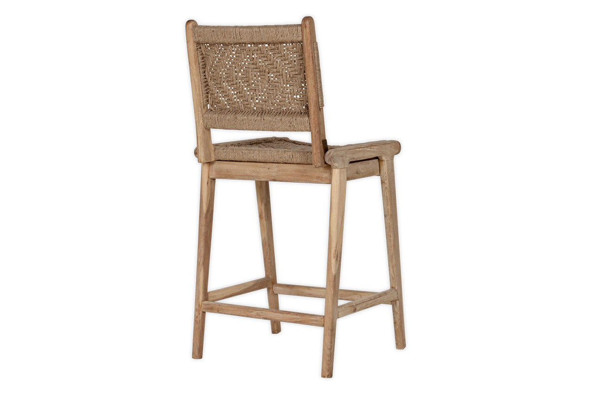 Vinay Woven Counter Chair - Natural-Trade nkuku