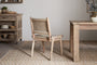 Vinay Woven Armless Dining Chair - Natural