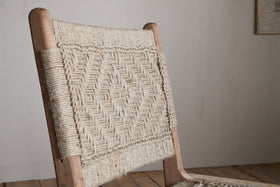 Vinay Woven Armless Dining Chair - Natural