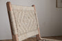Vinay Woven Armless Dining Chair - Natural