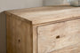 Vivan Grooved Chest of Drawers - Natural
