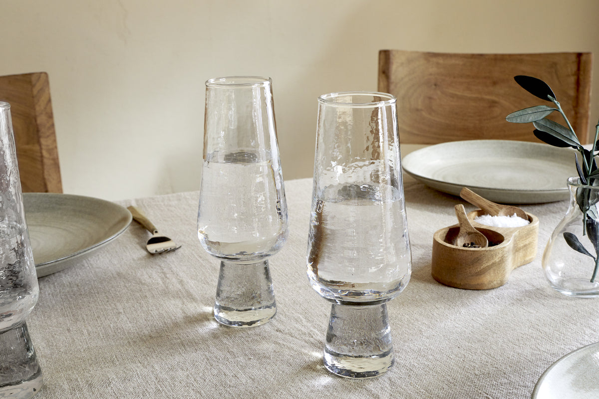 Visla Tall Glass - Clear (Set of 4)