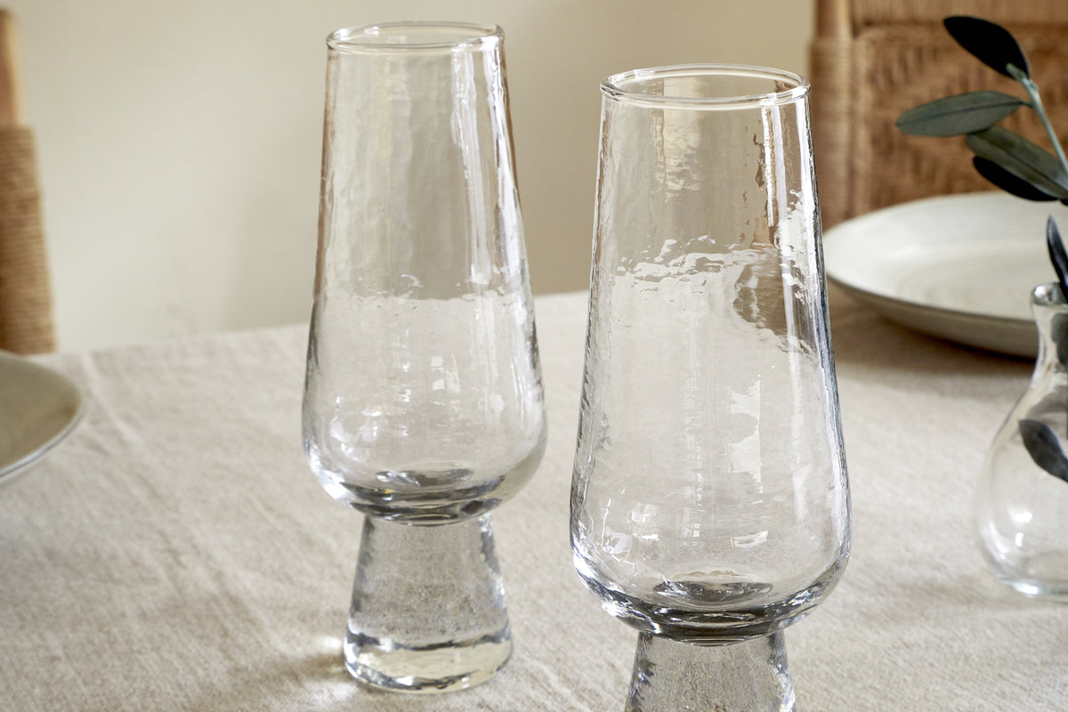 Visla Champagne Flute - Clear (Set of 4)