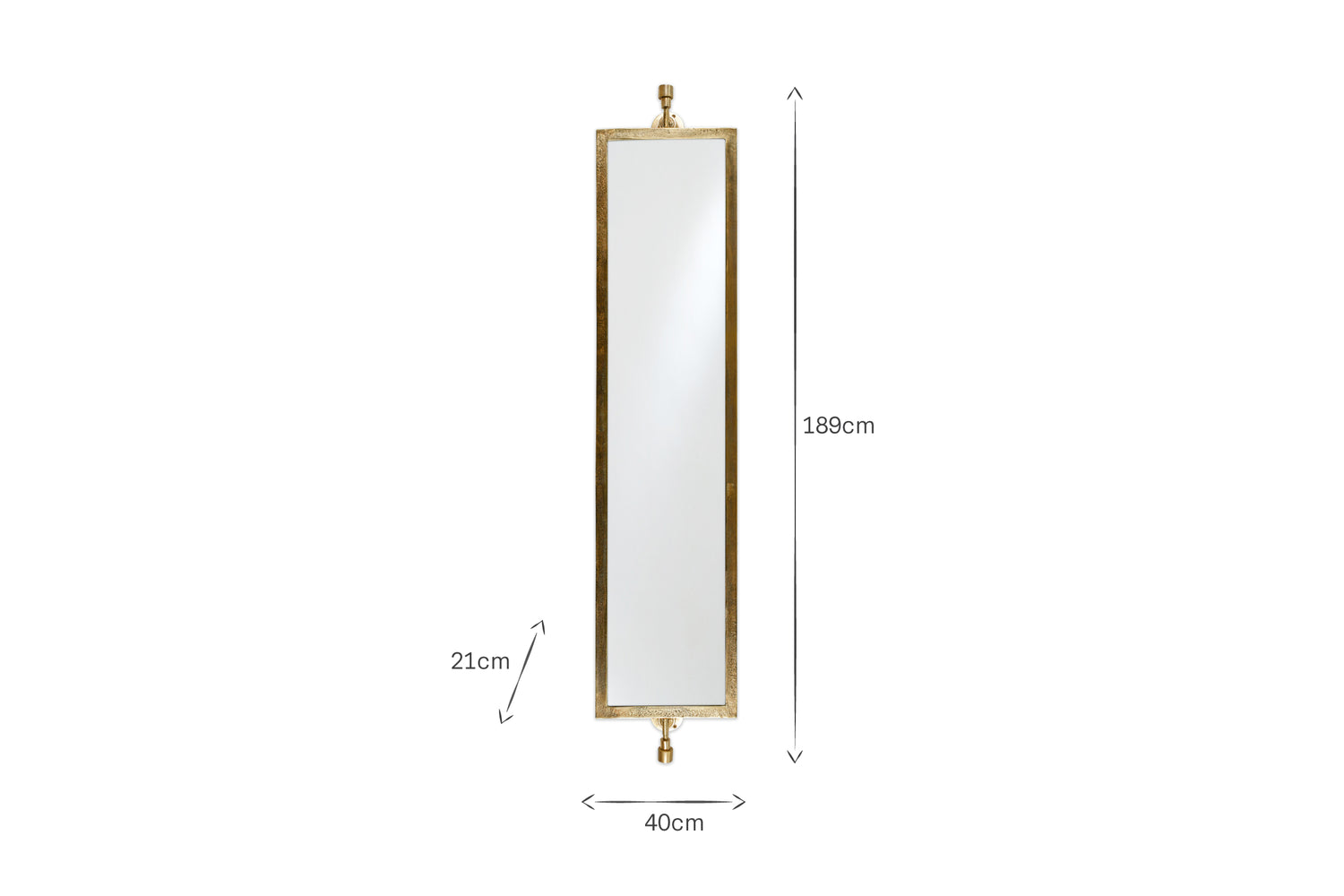 Visala Swivel Full Length Wall Mirror - Large