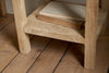 Vivan Grooved Bedside Table - Natural