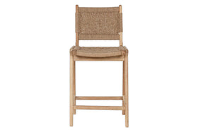 Vinay Woven Counter Chair - Natural