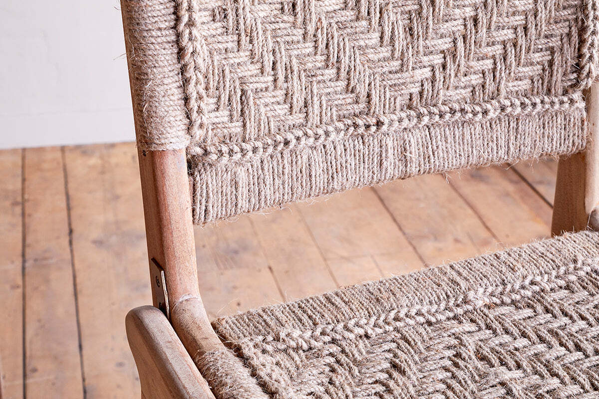Vinay Woven Counter Chair - Natural
