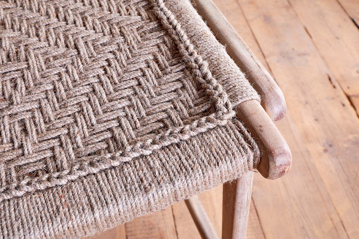 Vinay Woven Counter Chair - Natural