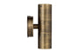 Vitla Outdoor Wall Lamp - Antique Brass