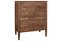 Anbu Acacia Chest of Drawers - Washed Walnut