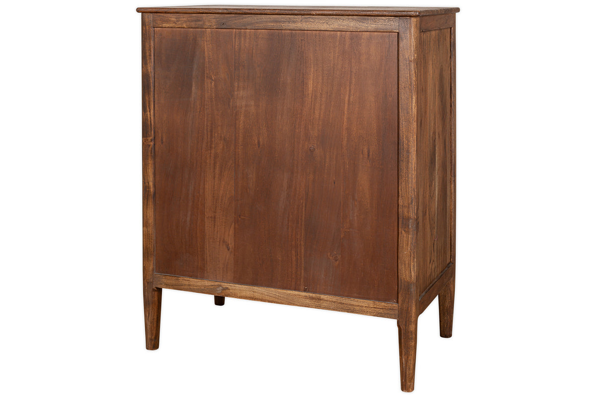 Anbu Acacia Chest of Drawers - Washed Walnut