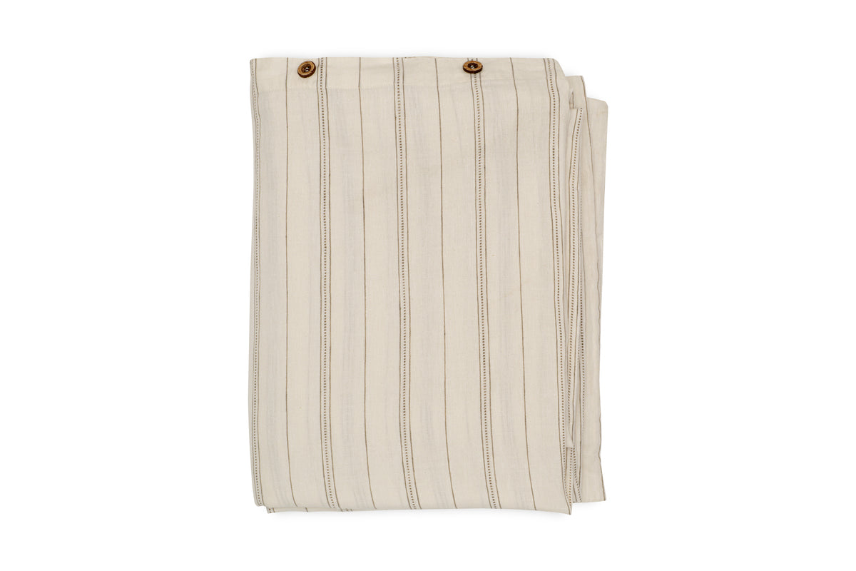 Anta Hemp & Cotton Duvet Cover -  Sage Green