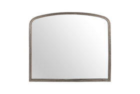 Almora Wall Mirror - Antique Nickle