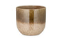 Almeida Reactive Glaze Plant Pot - Olive & Natural