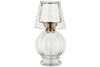 Adesola Glass Tealight Holder Lamp - Clear