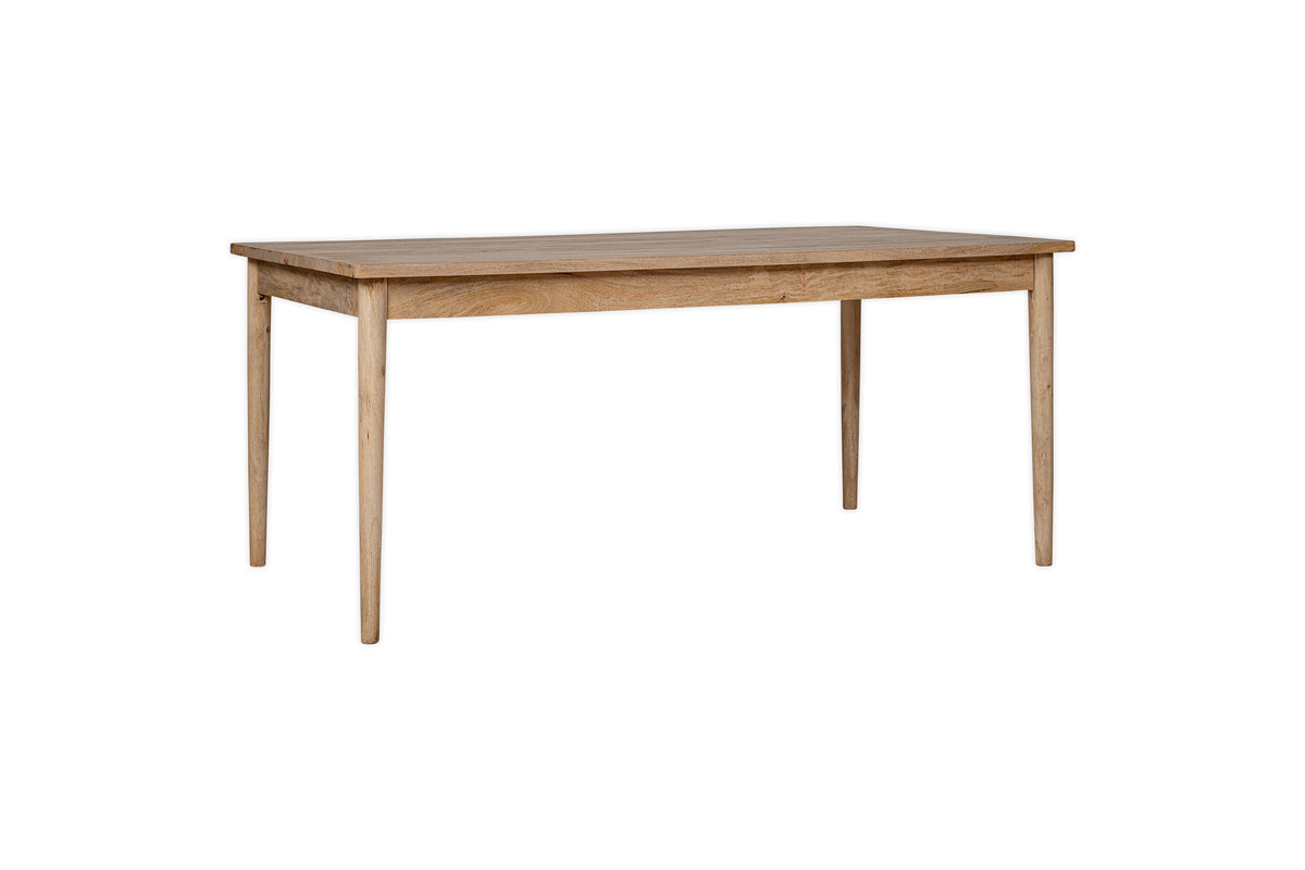 Anbu Mango Dining Table - Natural