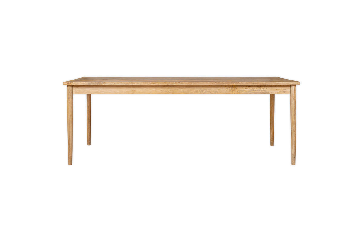 Anbu Mango Dining Table - Natural