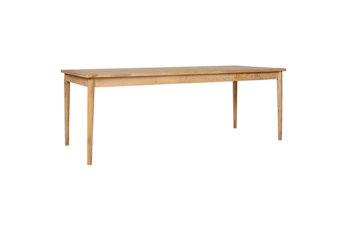 Anbu Mango Dining Table - Natural