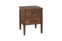 Anbu Acacia Bedside Table - Washed Walnut