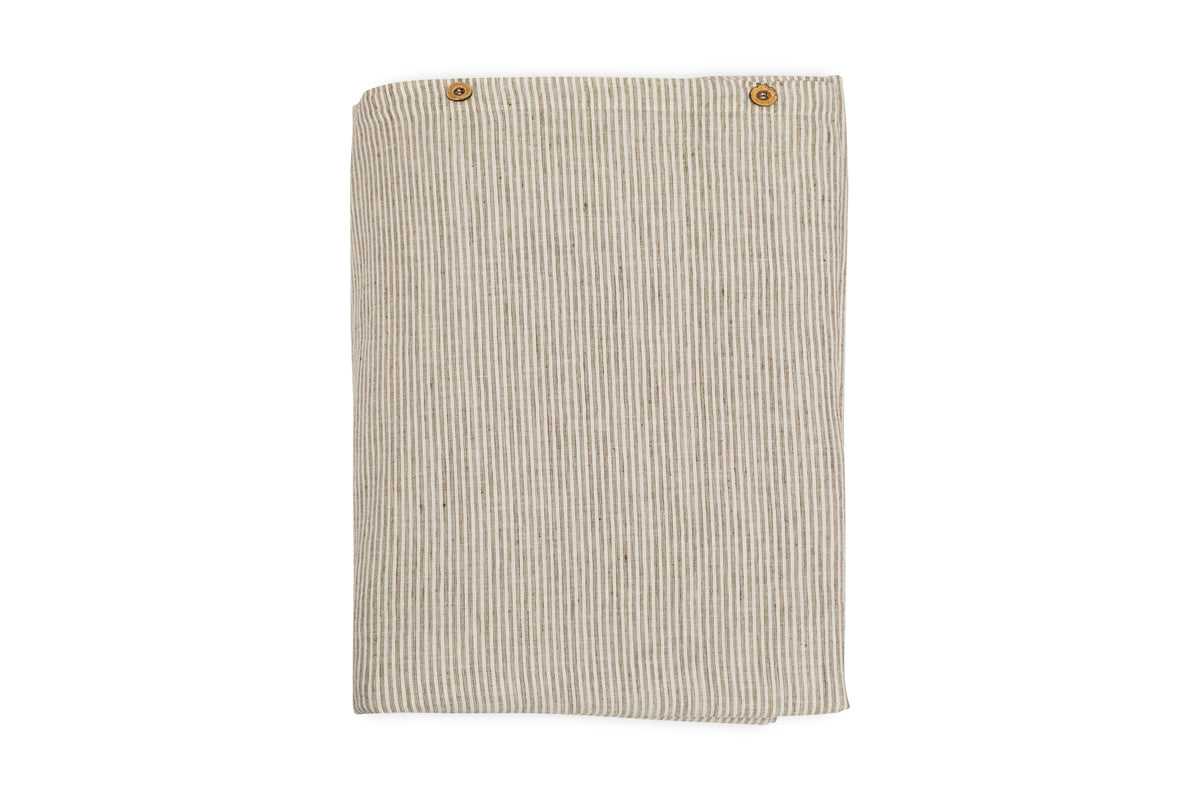 Borba Hemp & Cotton Duvet Cover - Espresso
