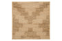 Bawal Wall Art - Cross - Natural
