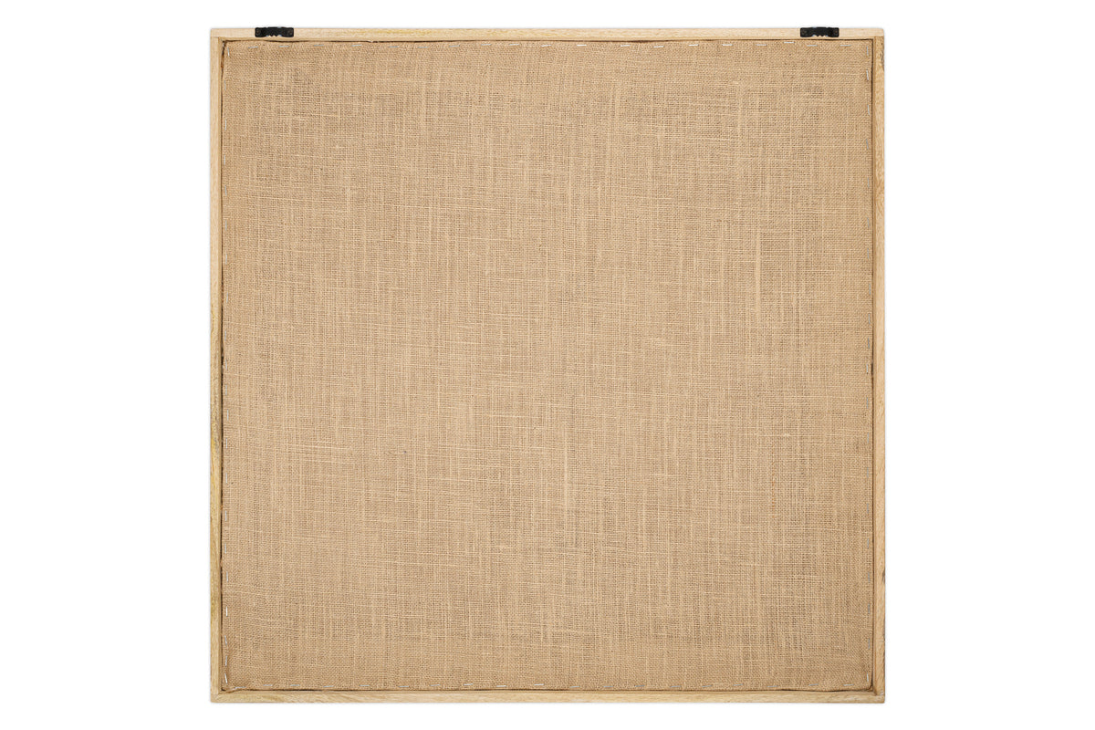 Bawal Wall Art - Cross - Natural