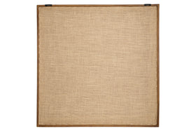 Birala Hand Stitched Wall Art - Natural