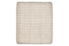 Dipti Cotton & Linen Block Print Bed Quilt - Charcoal