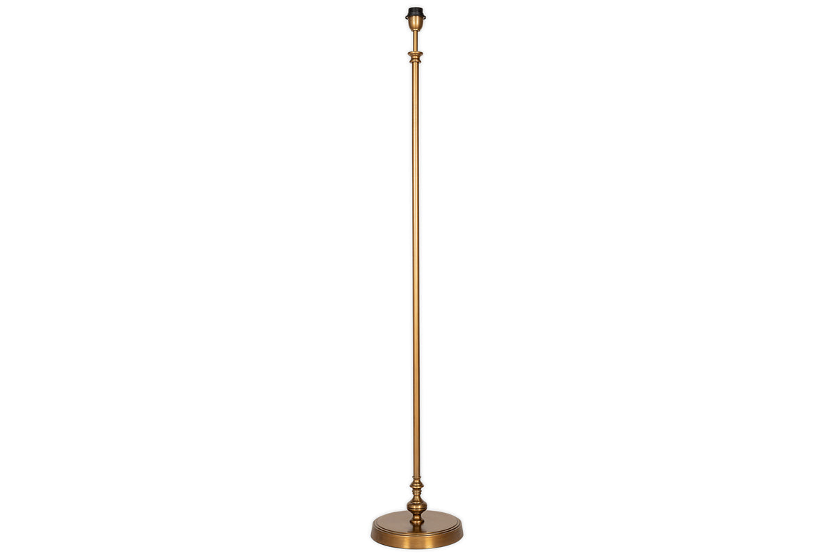 Ehadi Antique Floor Lamp - Antique Brass