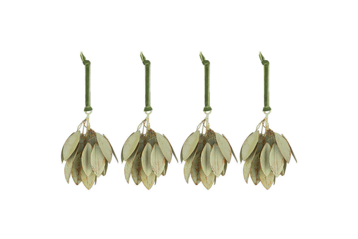Geeti Baubles - Soft Green (Set of 4)