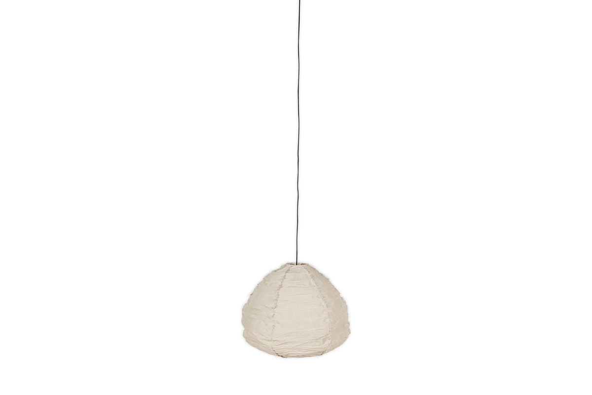 Hirana Cotton Lampshade - Natural - Large