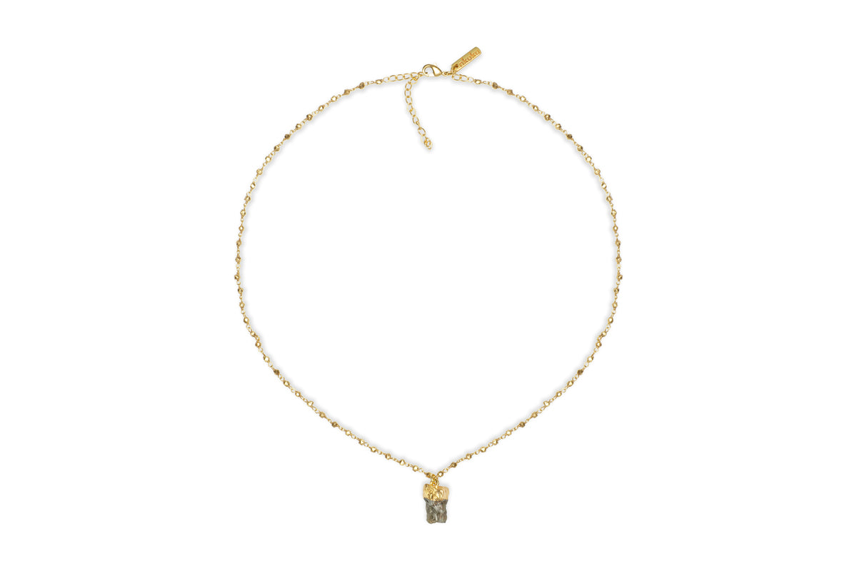 Hadari Labradorite Necklace - Gold